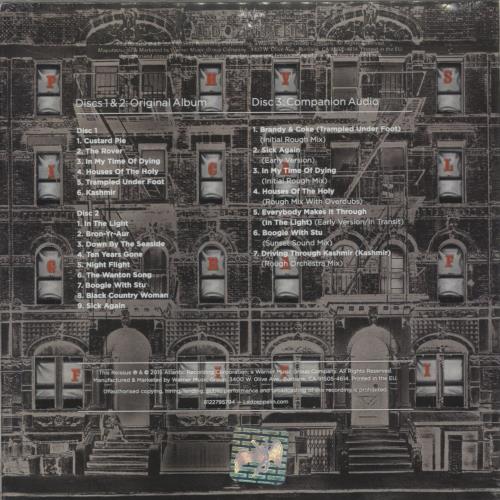 Led Zeppelin Physical Graffiti: Deluxe Edition - Sealed UK 3-CD